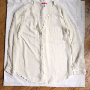 Six degrees of Separation! Very cute sheer blouse!